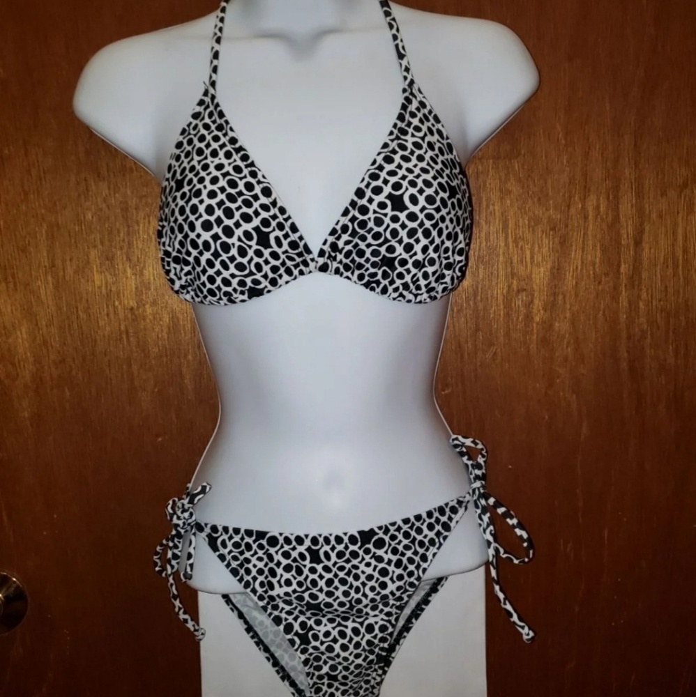 Black and White Bikini